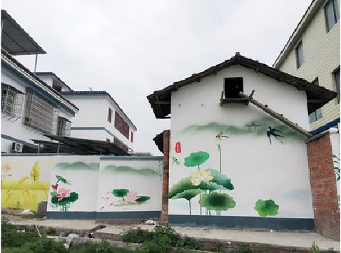 长寿室外墙绘-从选材到保养。