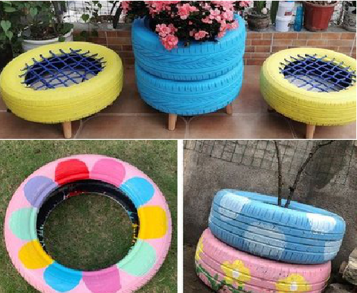 长寿墙体彩绘-变废为宝