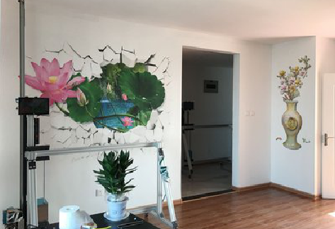 长寿墙体彩绘相比墙纸的优势。