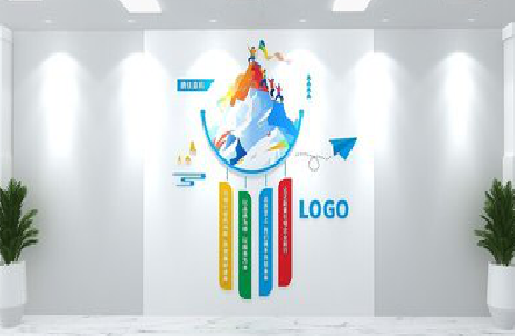 长寿公司企业形象墙的工艺材料有哪些?