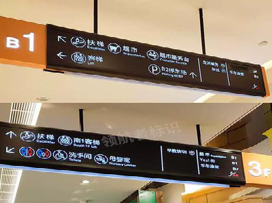 长寿如何通过商场标识牌引导客流分布?