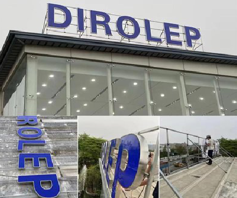 长寿楼顶发光字安装的注意事项。